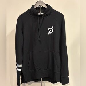 Peloton Black Pullovee with Logo Tag